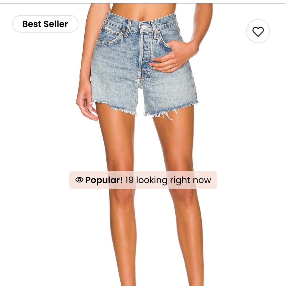 Brand new Agolde shorts